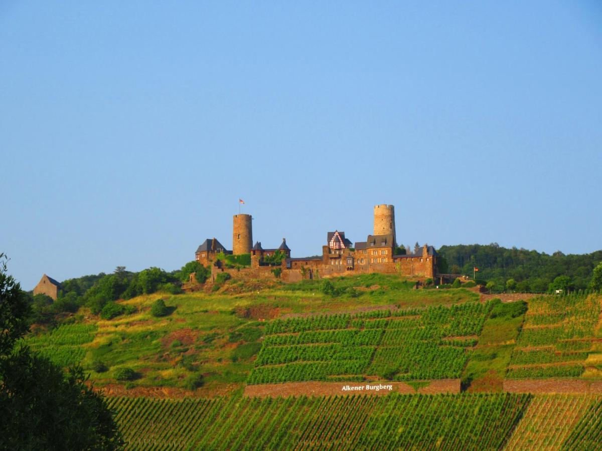 Ferienhaus Leopold Mit Burgblick An Der Mosel Burgen  Exterior foto
