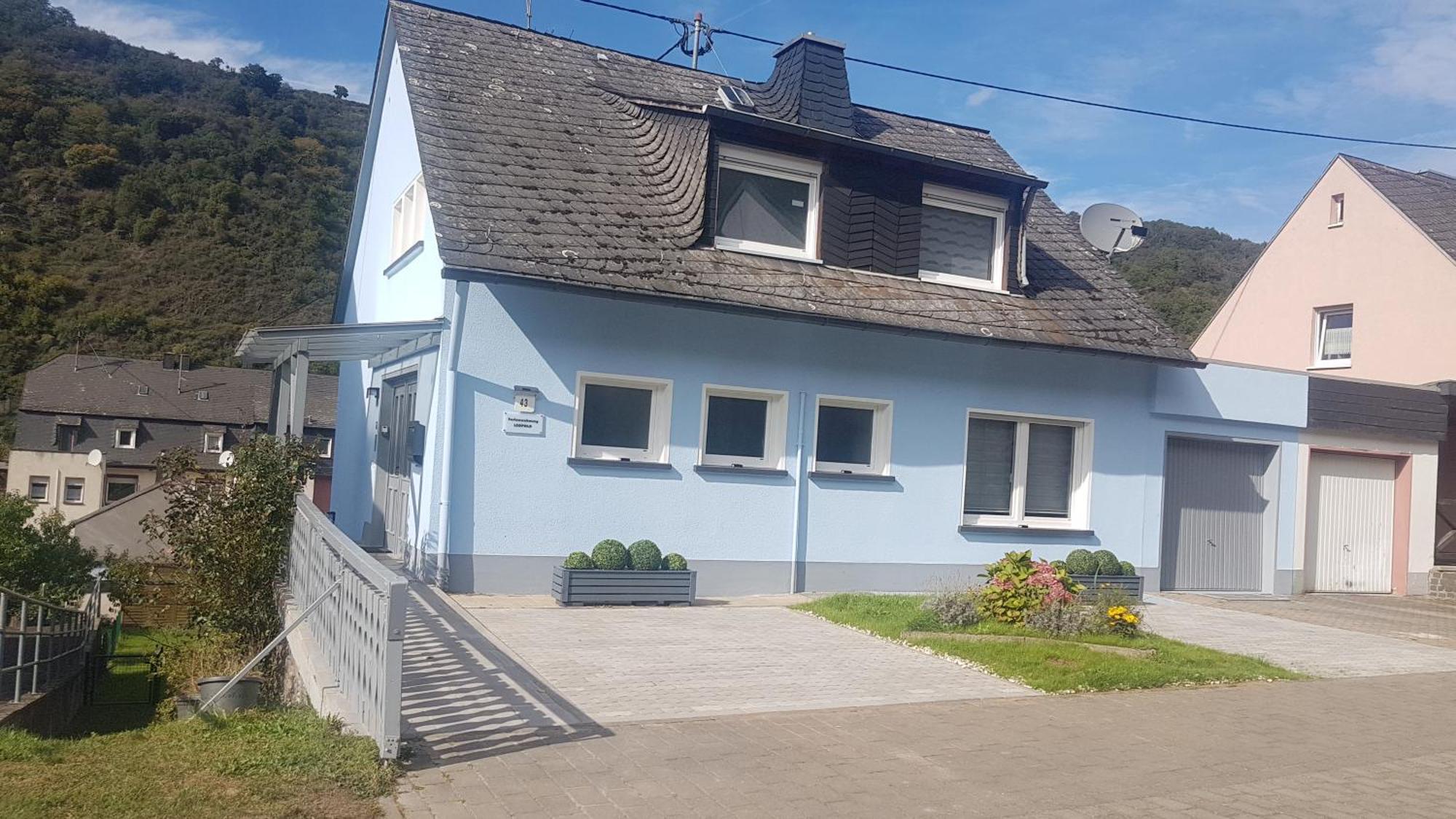 Ferienhaus Leopold Mit Burgblick An Der Mosel Burgen  Exterior foto